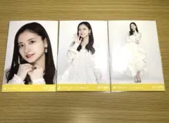 乃木坂46 生写真乃木コレ 紅白2022衣装2 金川紗耶ノーマル3種コンプ