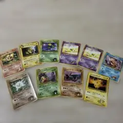 旧裏ポケモンカード　カントー地方ジムリーダーポケモン10枚セットのサムネイル