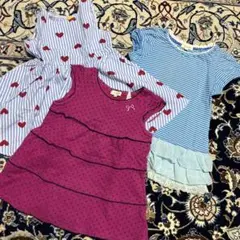 ★☆ハッシュアッシュ　ムージョンジョン 100サイズ　ワンピース　まとめ売り☆★