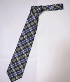 Aquascutum シルク チェック柄 ネクタイ