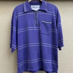 DAIRIKU 19ss Half Zip Border Polo Knitのサムネイル
