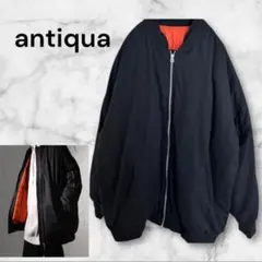 完売品　antiqua アンティカ MA-1 ミリタリージャケット