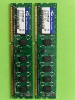 Team DDR3 4GB (2GB×2枚) デスクトップ用 PC3-10600