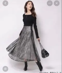 アプワイザーリッシェ　サイドレースアップドッキングワンピース