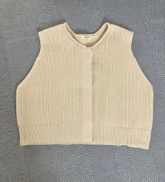 新品未使用品タグ無しニットベスト