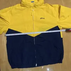 UCLA ナイロンジャケット イエロー/ネイビーのサムネイル