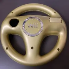 Nintendo/任天堂 Wii マリオカートゴールデンハンドル 非売品