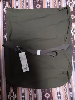 ドローストリングショルダーバッグ　Oliveのサムネイル