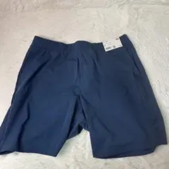 新品 UNIQLO ネイビー XL ショートパンツ
