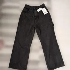 新品タグ付き Java メンズライクペインターツイル＆ワイドデニムパンツ L