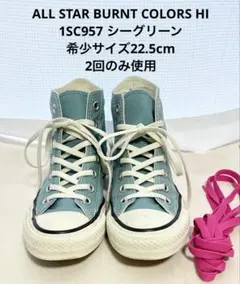 ALL STAR BURNT COLORS HI 1SC957 ハイカット 水色のサムネイル