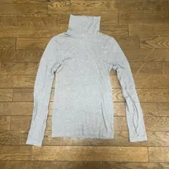 極暖ヒートテックシームレスリブタートルネックT