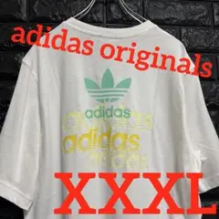 期間限定セール♪アディダスオリジナルス★刺繍ロゴ★バックプリント☆希少　XXXL