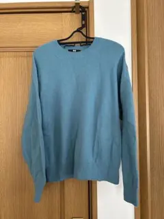 タイムSALE✨UNIQLO 100%ウール クルーネックセーター