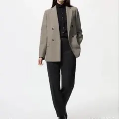 UNIQLO女性用未使用ウォームスマートパンツ　ダークグレー　Mサイズ