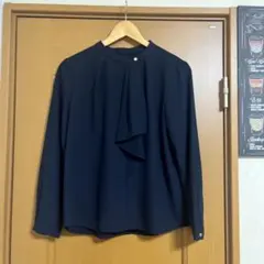 ★ロペピクニック ボウタイブラウス ネイビー　M