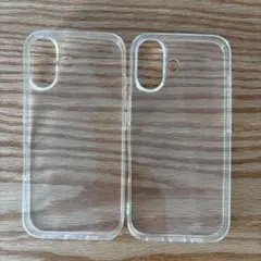 【明日まで限定価格】iPhone16用クリアケース 2個セット