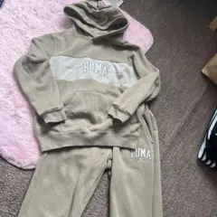 PUMA キッズ パーカー パンツ 上下セット