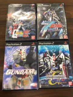 《PS2》機動戦士ガンダム 連邦VS.ジオン DX 他3本 -セット㊴