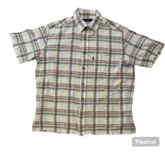 Golden Bear 半袖チェックシャツ Lサイズのサムネイル