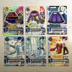 アイカツ　音城セイラ　ミュージカルスコーピオンコーデ まとめ売り6枚