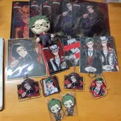 ツイステ トレイ・クローバー クリアポスター ぬいぐるみ 色紙 カードケース 等