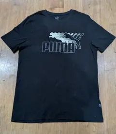 PUMA ブラック Tシャツ XL