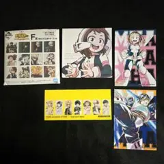 麗日お茶子 ヒロアカ キャンバスボード ＋ ブロマイドカード セット