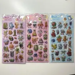 イタリアンブレインロットシール きゅん〜POPシール 3種セット