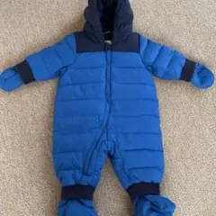 【美品】PETIT BATEAU ダウンロンパース 6m/67cmのサムネイル