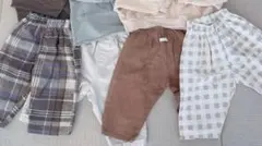 【韓国服まとめ売り】男の子ボトムスセット95-100