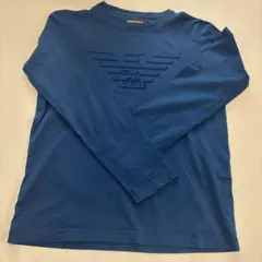 エンポリオアルマーニ 長袖カットソー 青色