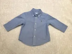 ラルフローレン　コットンオックスフォードシャツ　長袖　80cm 12m