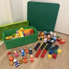 【美品】LEGO レゴデュプロ　アンパンマン　フィギュアセット 板