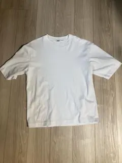 【Mサイズ】エアリズムコットンオーバーサイズtシャツ　白ホワイト ユニクロ