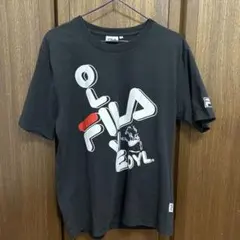 FILA ブラック Tシャツ Mサイズ