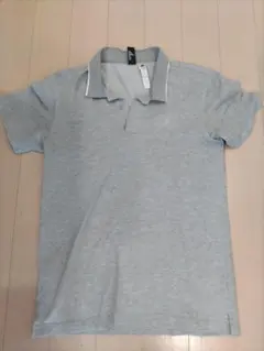 アディダス　adidas　ポロシャツ climalite　グレー　M