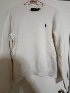 Polo Ralph Lauren ホワイト セーター M