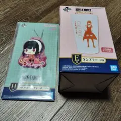一番くじ SPY×FAMILY E賞 H賞タンブラー クリアラバーチャーム ヨル