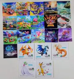 任天堂GPSチェックイン　ステッカー　16枚セット