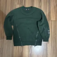GU×UNDERCOVER ダークグリーン トレーナー S