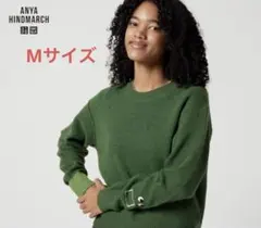 ANYA HINDMARCH 55 GREEN セーター　Mサイズ