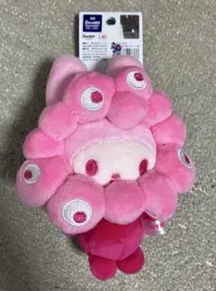 大阪関西万博 サンリオ ミャクミャク マイメロ　カラビナ付キーホルダー推しカラー