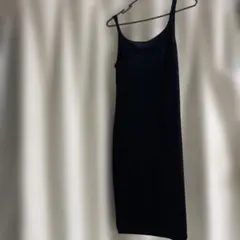 ベロアキャミ　ワンピース