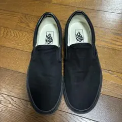 VANS ブラック クラシックスリッポン29㎝バンズBLACK