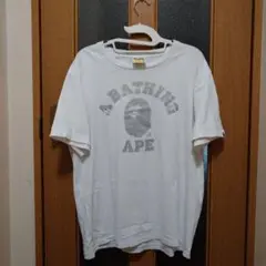 A BATHING APE Tシャツ Mサイズ ホワイト