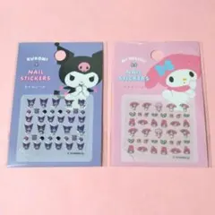 〈大人気〉サンリオ ネイルシール　マイメロディ　クロミ