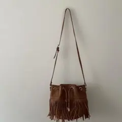 フリンジ付き ショルダーバッグ ウエスタン