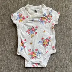 baby GAP 花柄ロンパース 3-6ヶ月