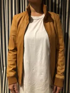 STUDIOUS ライダースジャケット ラムレザー